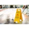 Alpine Industries 24 in. Yellow Multi-Lingual Caution Wet Floor Sign, 10PK ALP499-10PK - alternate 2